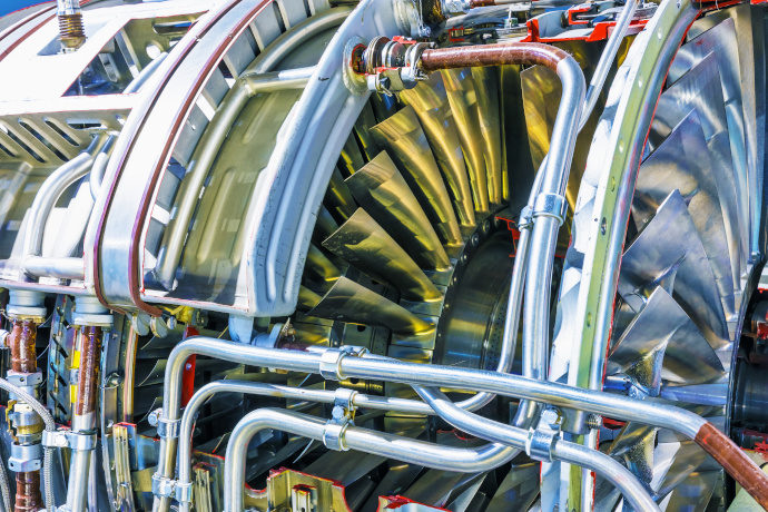 Aviation turbojet engine